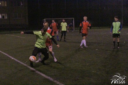 Fragment meczu Czarne-Łabajów-Nadleśnictwo - OSP Wisła